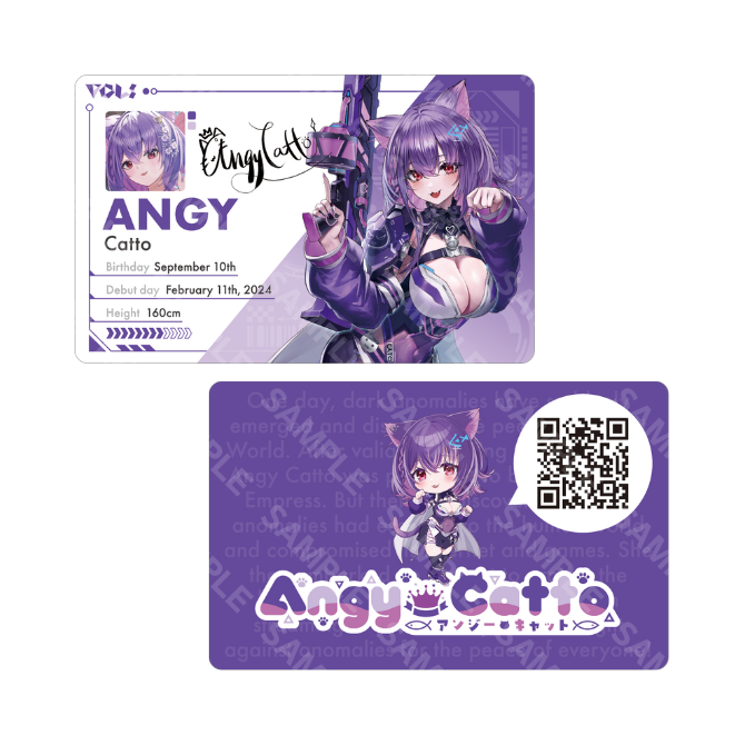 Premium Character Card - Angy Catto