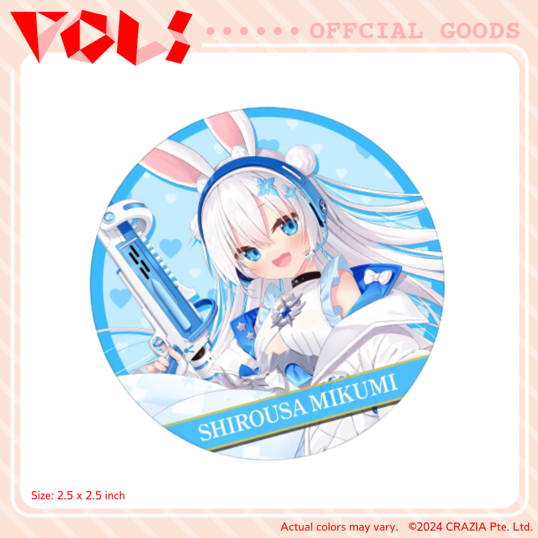 KV Pin Badge - Shirousa Mikumi
