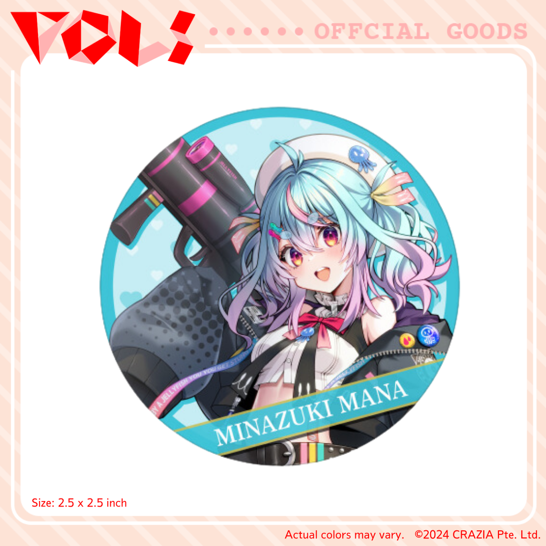 KV Pin Badge - Minazuki Mana