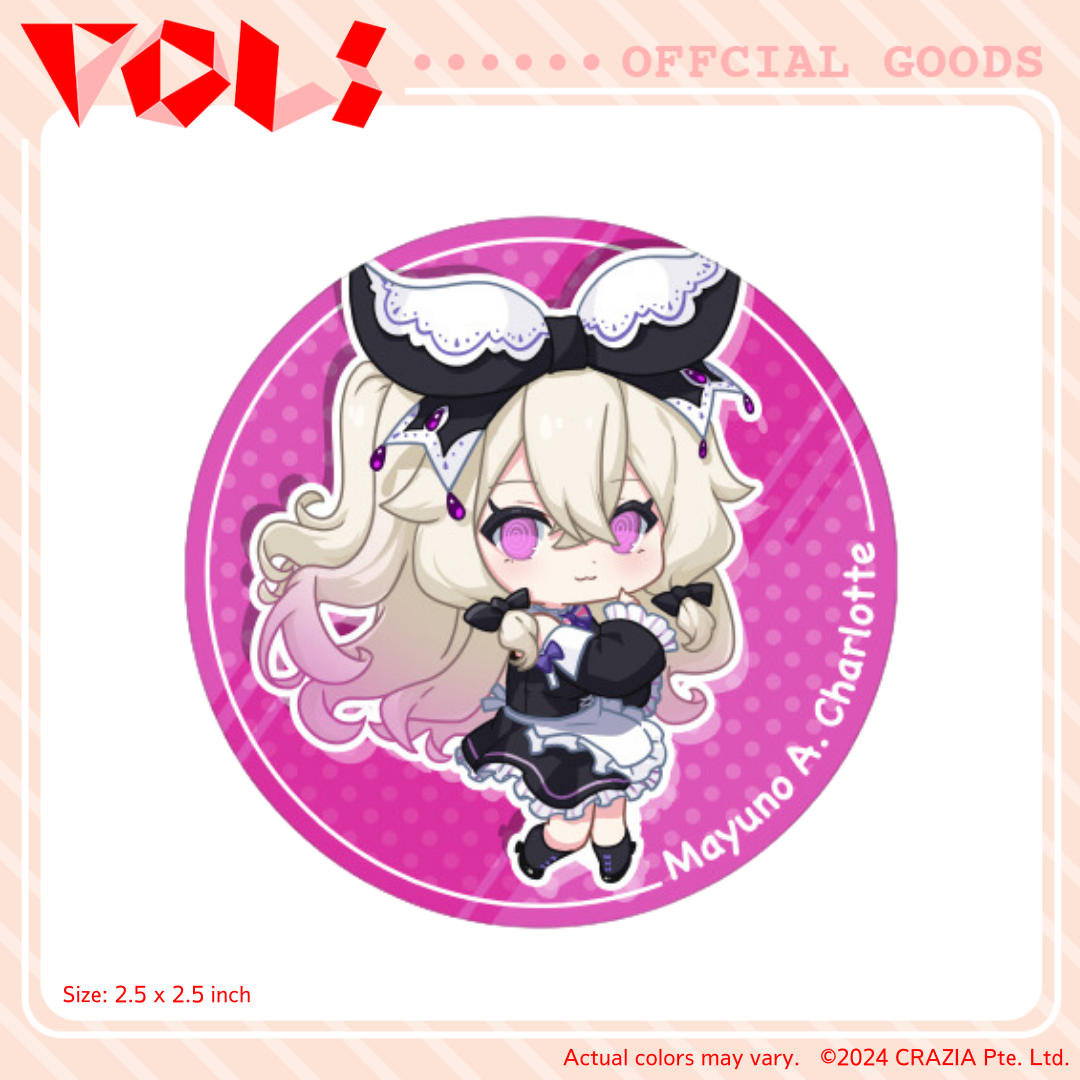 SD Pin Badge - Mayuno A. Charlotte