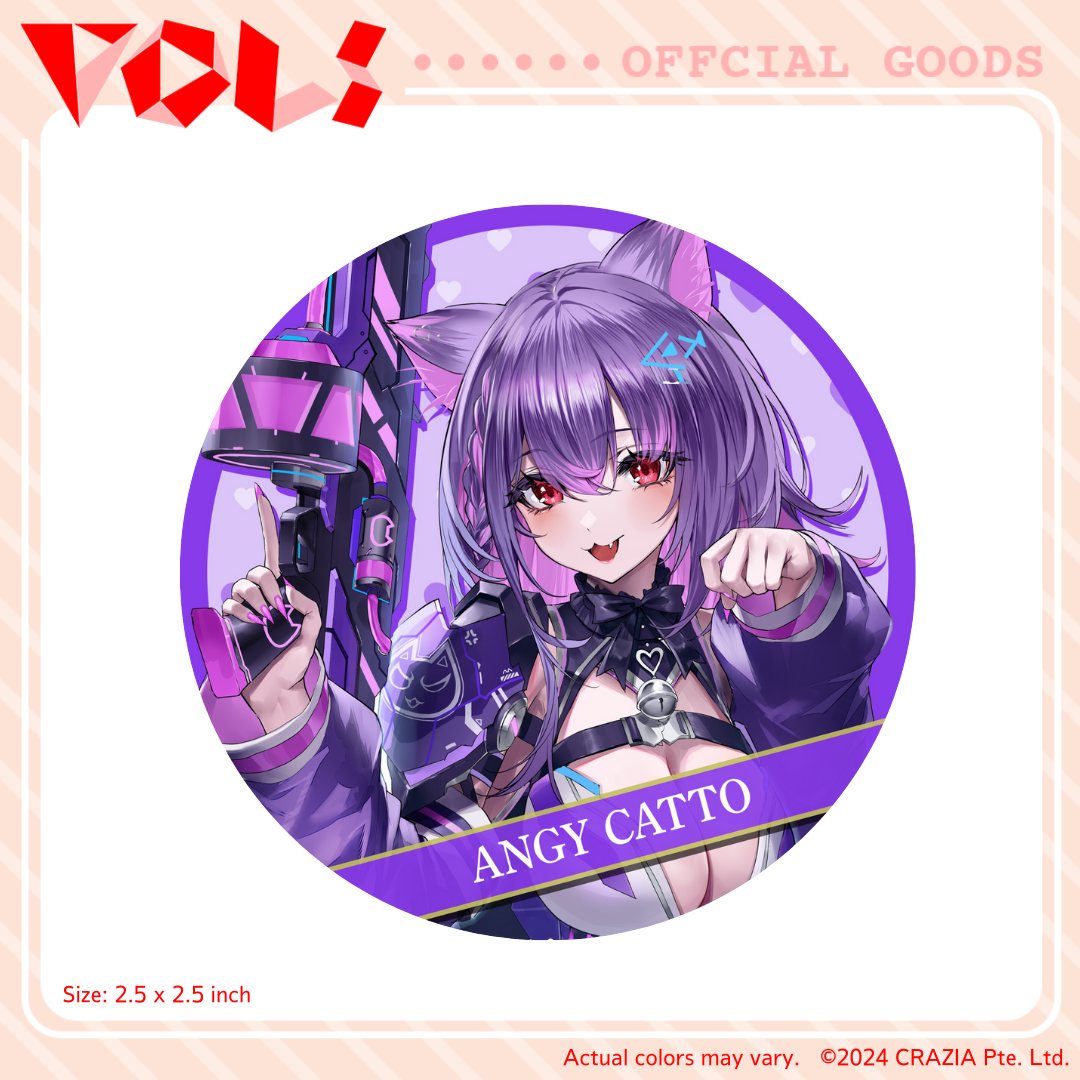 KV Pin Badge - Angy Catto