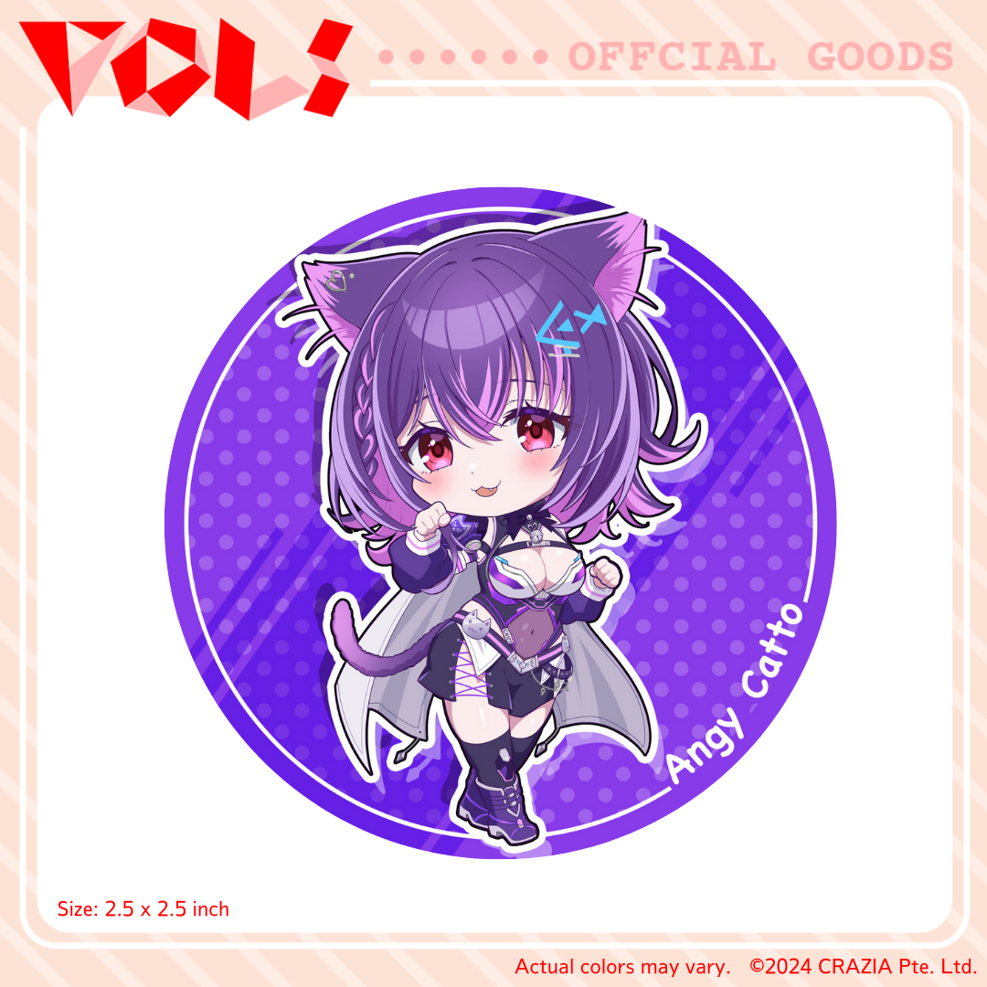 SD Pin Badge - Angy Catto