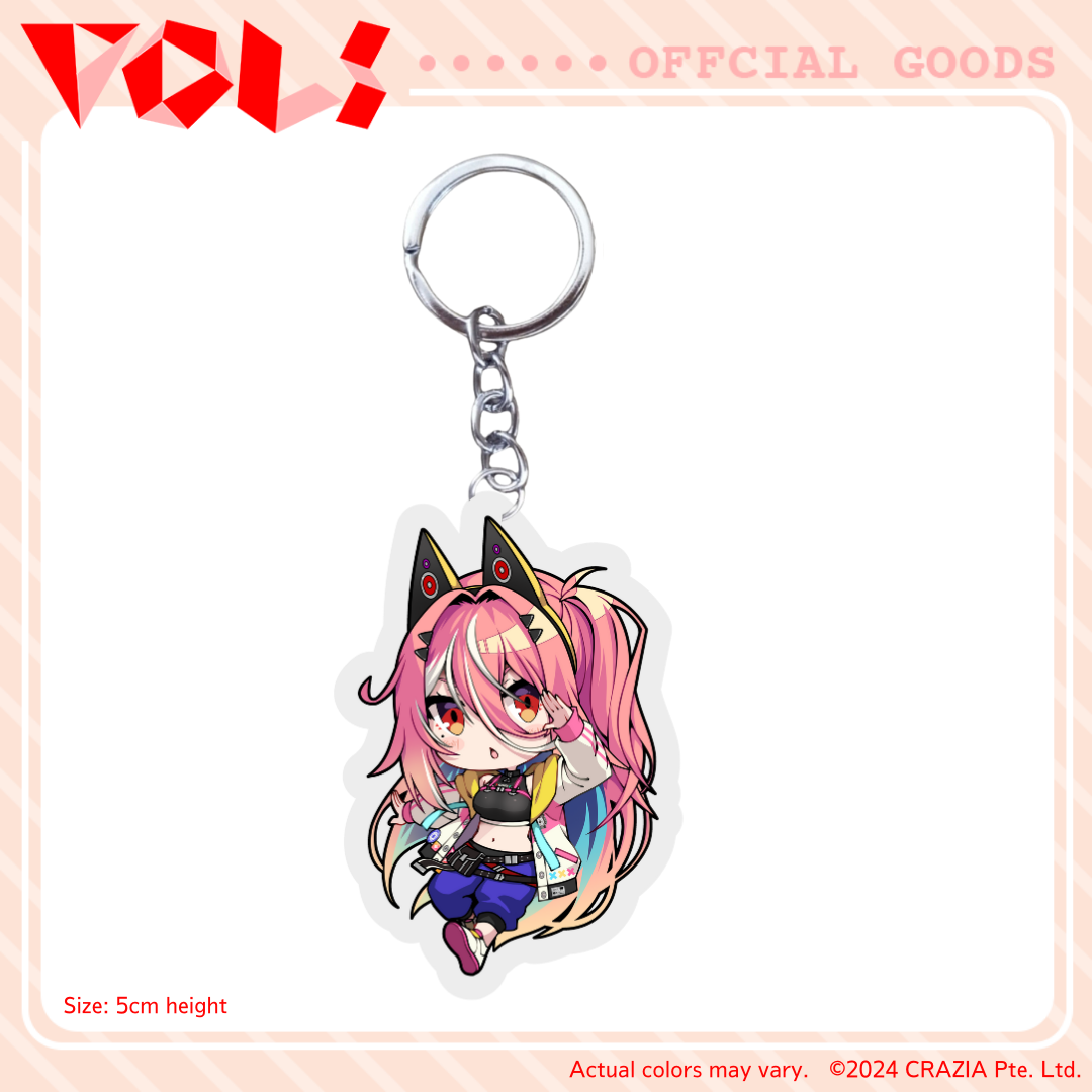 Acrylic Keychain - Aria Synth