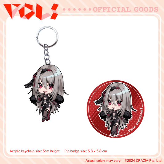 SD Charm Accessory Set - Viora Weissheart