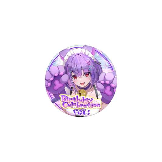 Angy Catto Birthday 2025 Pin Badge