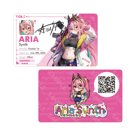 Premium Character Card - Aria Synth