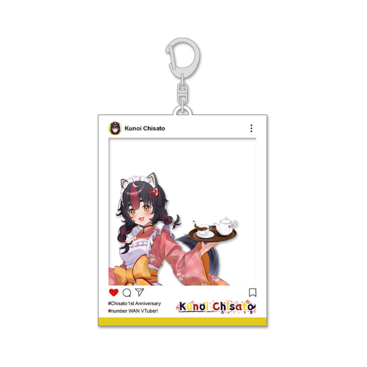 Kunoi Chisato 1 Year Anniversary SNS Style Keychain