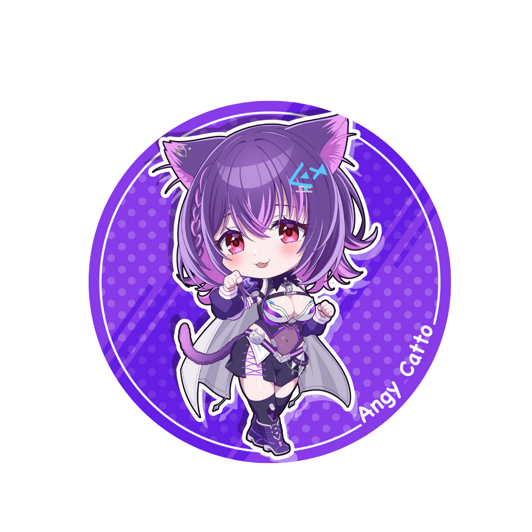 SD Pin Badge - Angy Catto