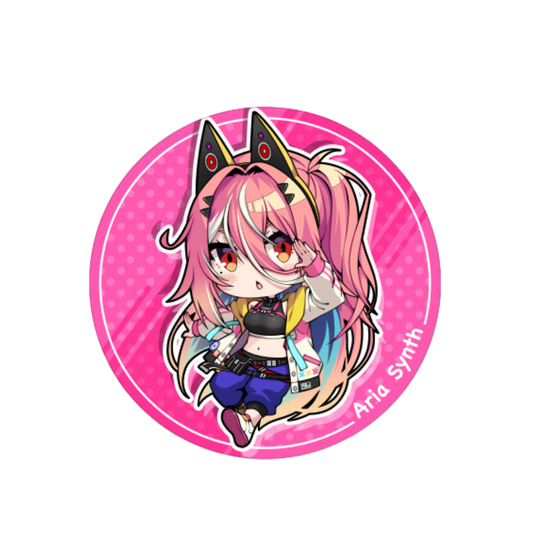 SD Pin Badge - Aria Synth