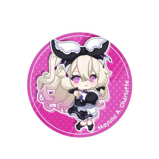 SD Pin Badge - Mayuno A. Charlotte