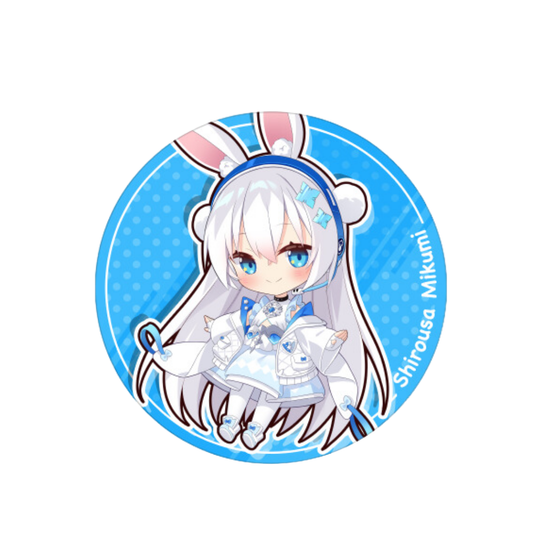 SD Pin Badge - Shirousa Mikumi