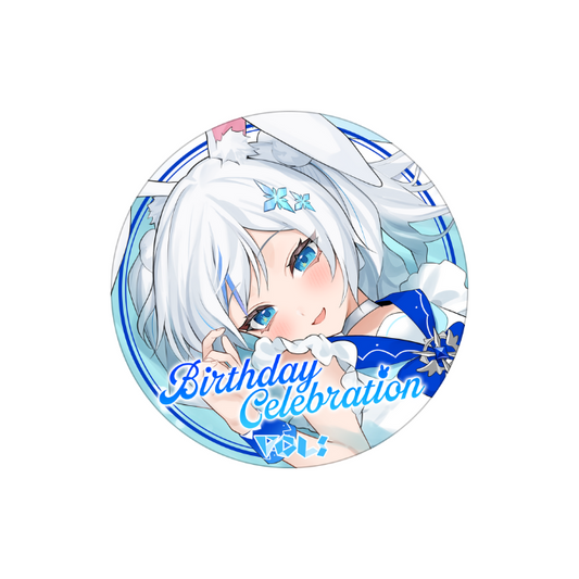 Shirousa Mikumi 2025 Birthday Pin Badge