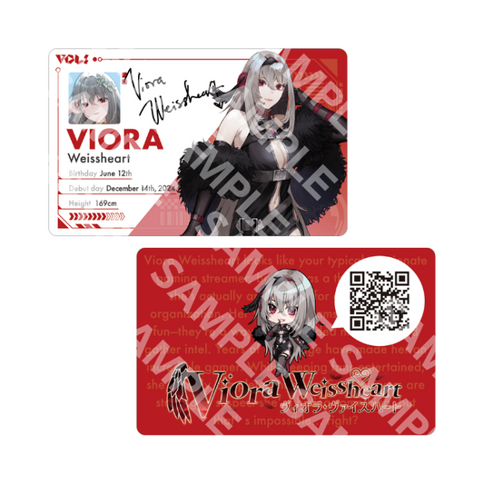 Premium Character Card - Viora Weissheart
